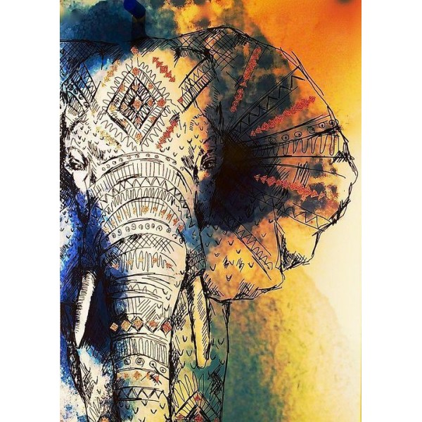 Elefante artistico