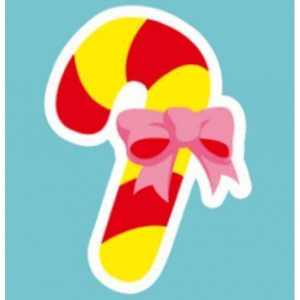 Bastoncino di zucchero con papillon