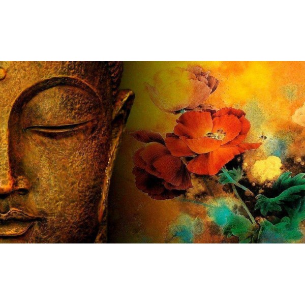 Buddha floreale