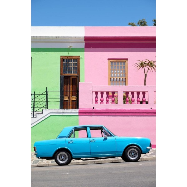 Auto blu a Cape Town