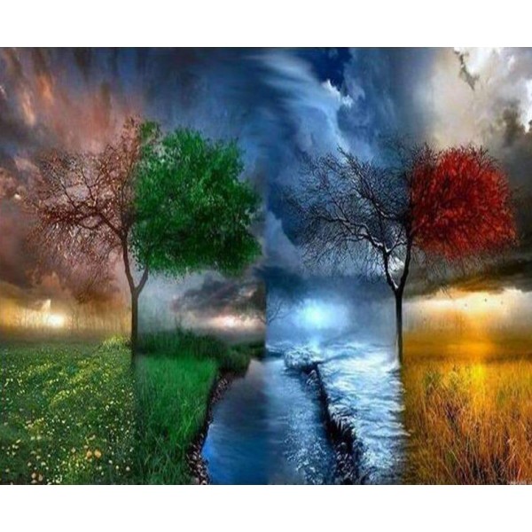 Quattro stagioni natura