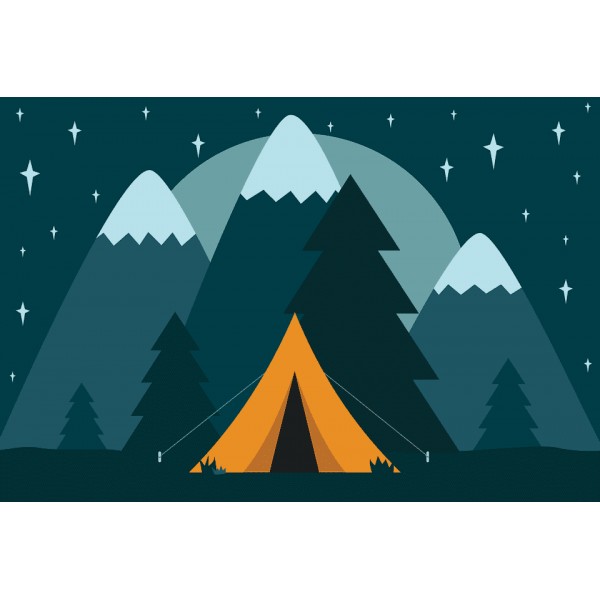 Tenda sotto le stelle