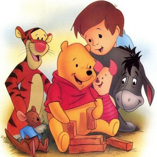 Winnie de Pooh con gli amici