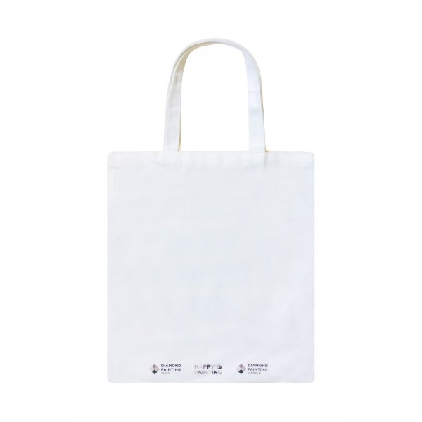 Borsa di lino 'Paint Your Own World'